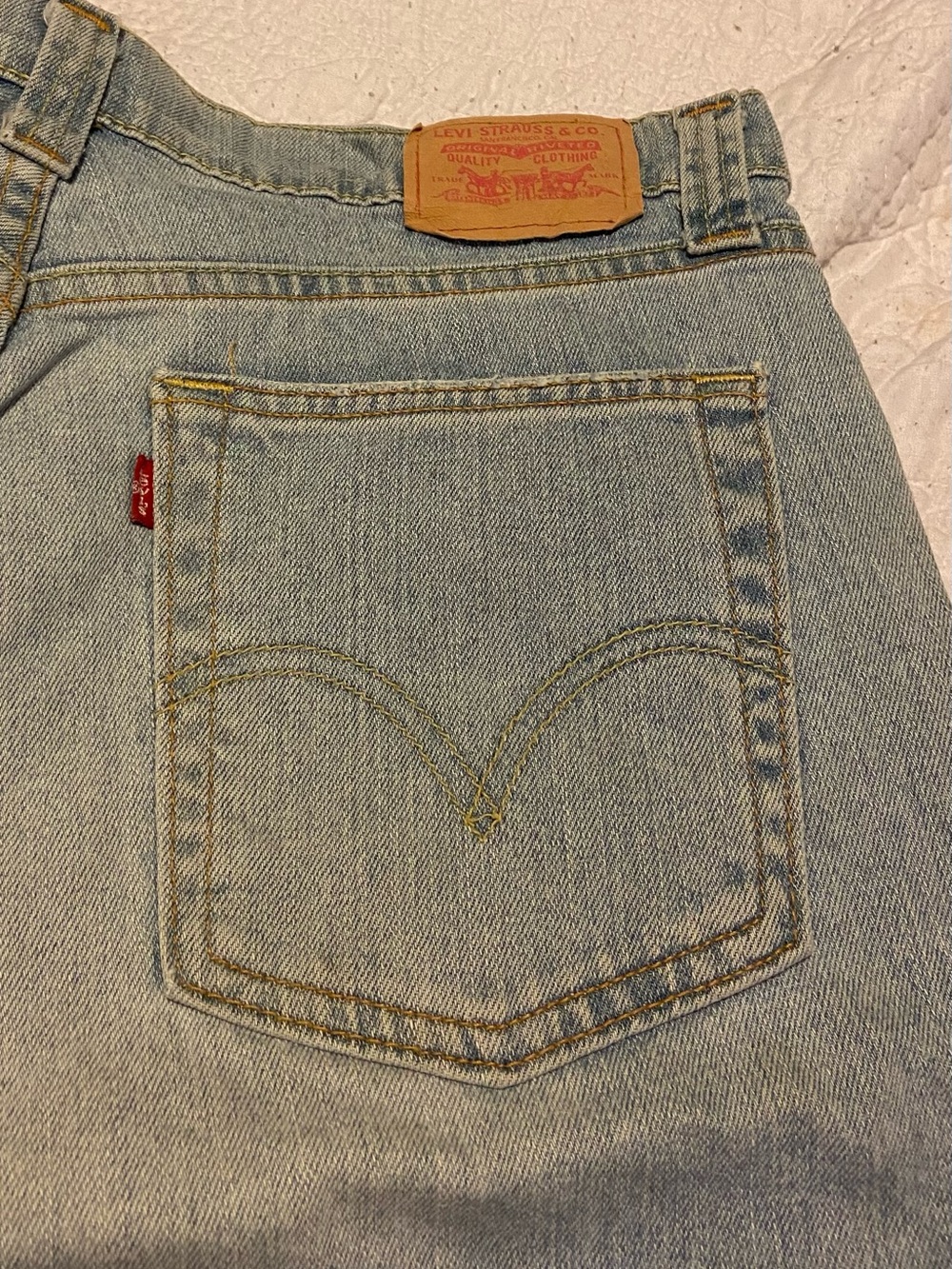 Levi's Vintage low slouch boot cut Light Blue Relaxed Fit